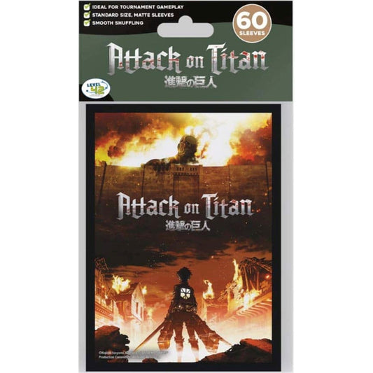 Image for Attack on Titan - The Wall Sleeves (60-Pack) - Card Sleeves