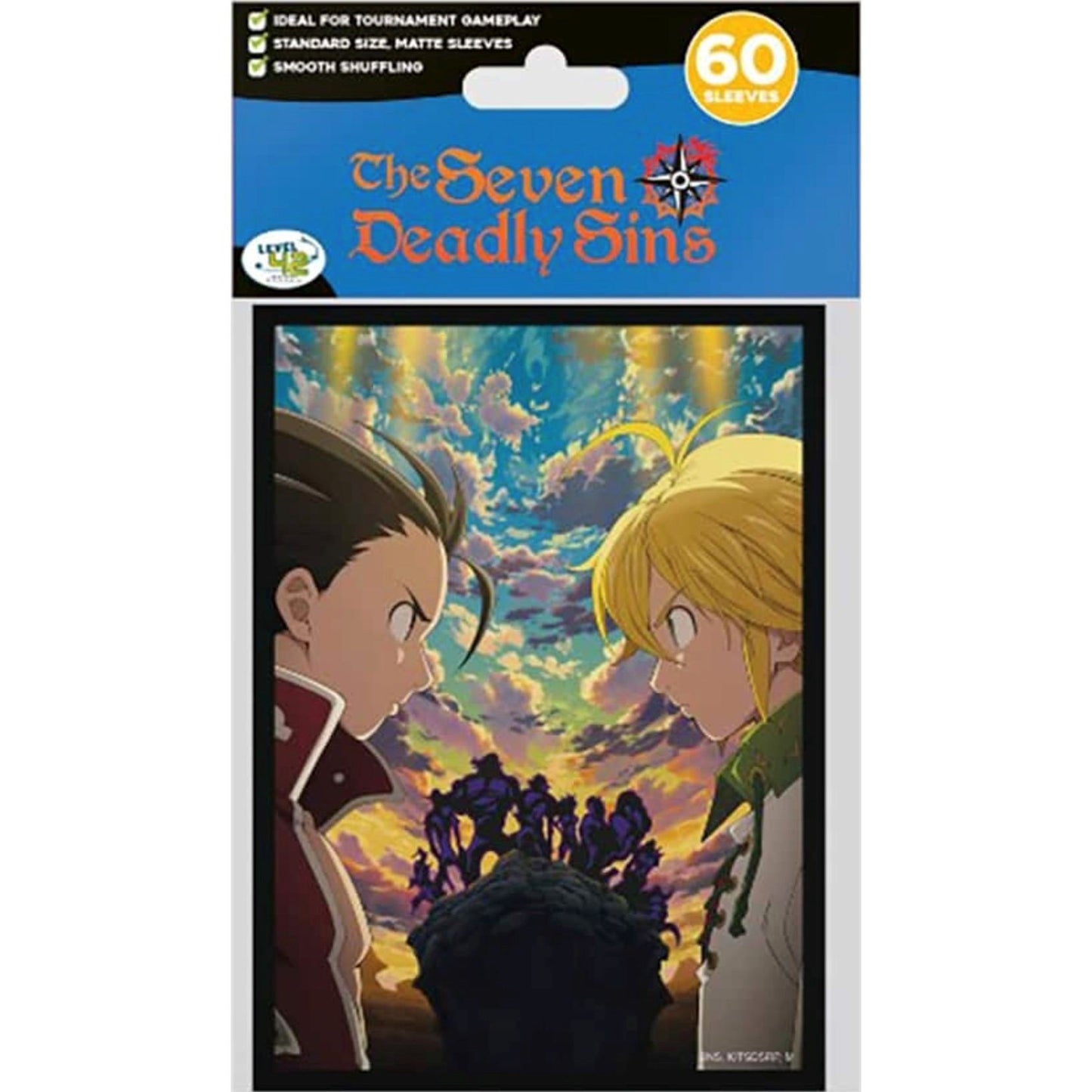 Image for Seven Deadly Sins - Confrontation Sleeves (60-Pack) - Card Sleeves