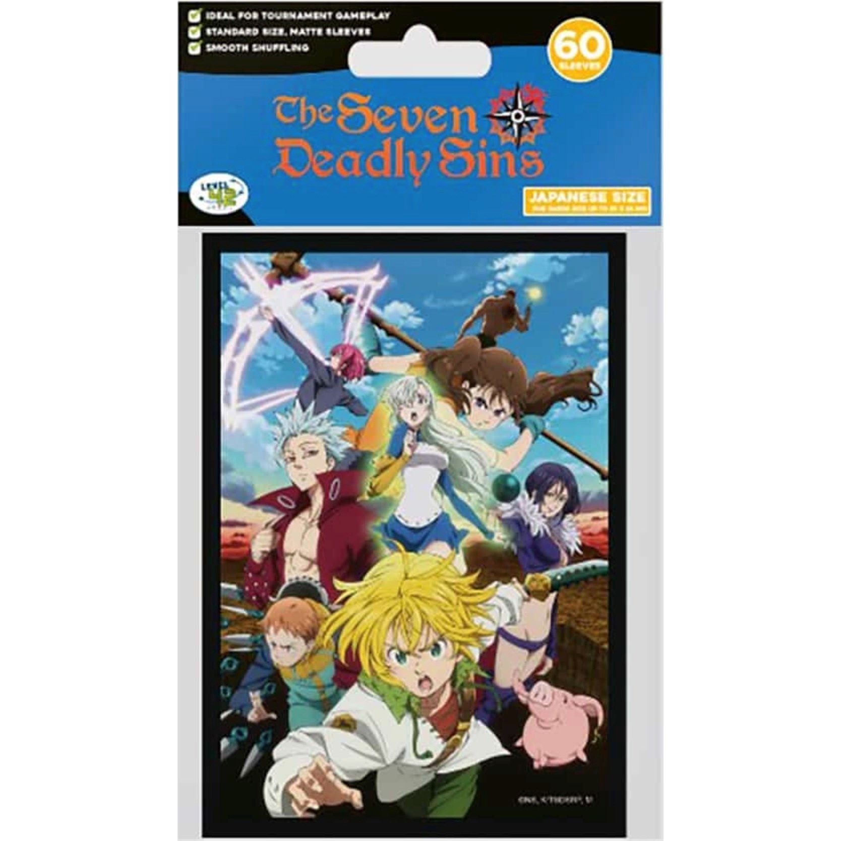 Image for Seven Deadly Sins - Battle Team Sleeves (60-Pack) - Card Sleeves