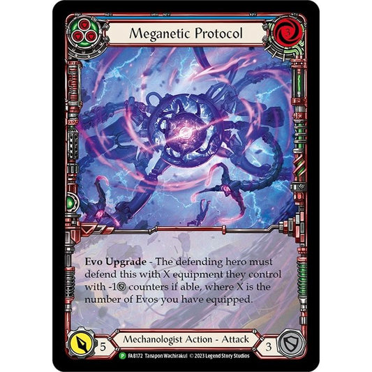 Image for Meganetic Protocol - FAB172 (FAB172) (PR) - Flesh and Blood TCG