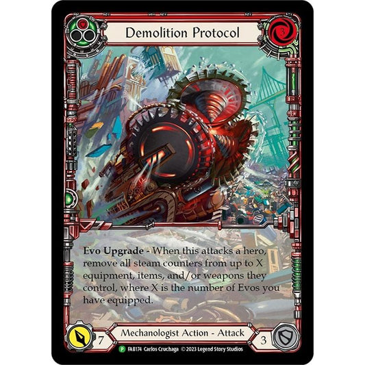 Image for Demolition Protocol - FAB174 (FAB174) (PR) - Flesh and Blood TCG