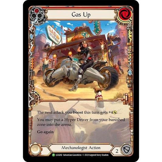 Image for Gas Up - LGS202 (LGS202) (PR) - Flesh and Blood TCG