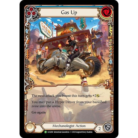 Image for Gas Up - LGS204 (LGS204) (PR) - Flesh and Blood TCG