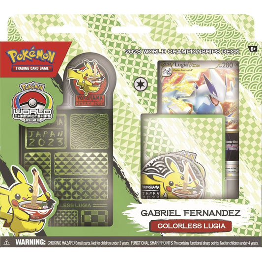 Image for 2023 World Championship Deck: Gabriel Fernandez (Colorless Lugia) - Pokemon
