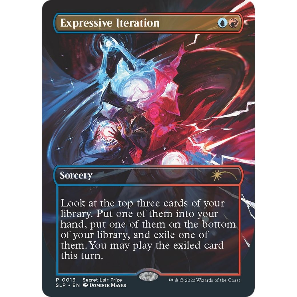 Image for Expressive Iteration (13) (SLP) - Magic: The Gathering