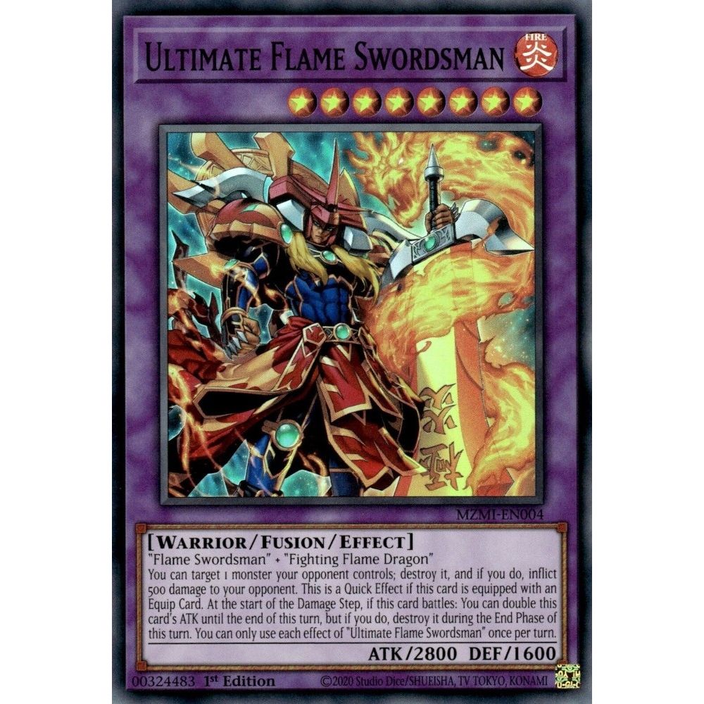 Image for Ultimate Flame Swordsman (MZMI-EN004) (MZMI) - YuGiOh