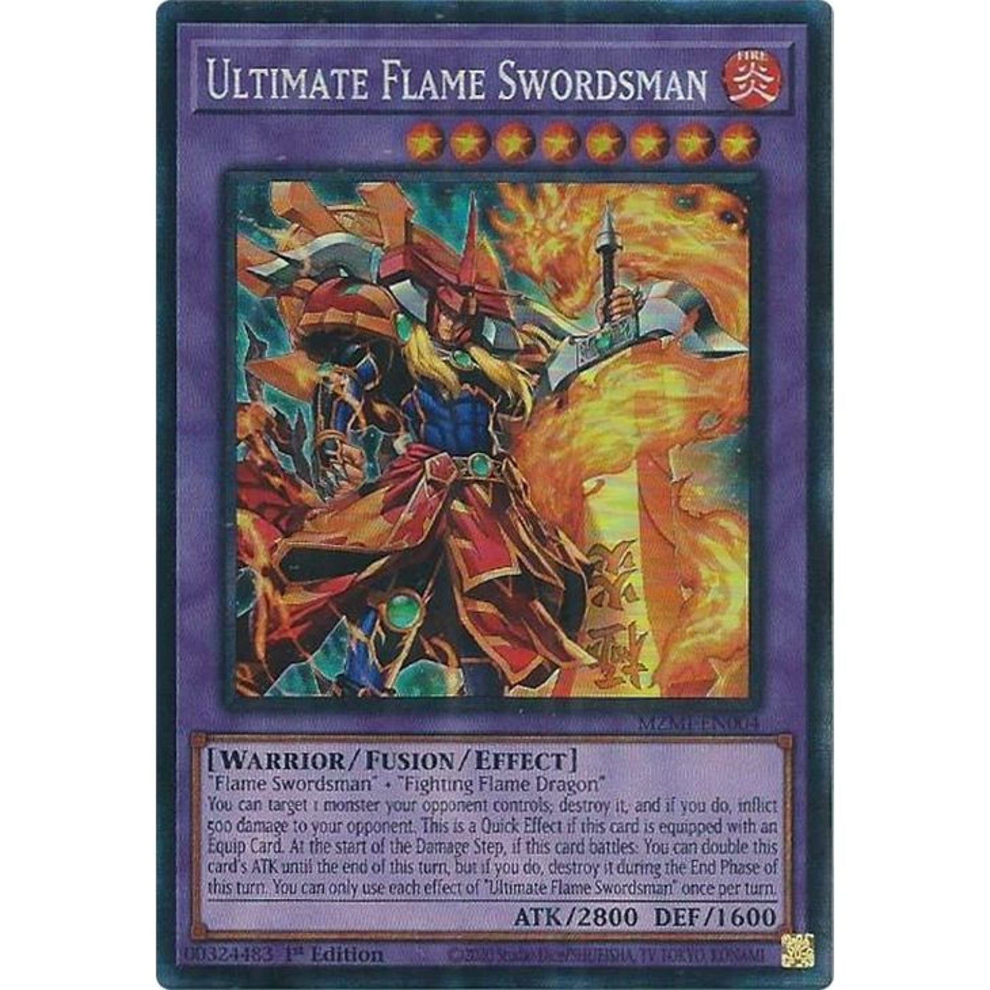 Image for Ultimate Flame Swordsman (CR) (MZMI-EN004) (MZMI) - YuGiOh