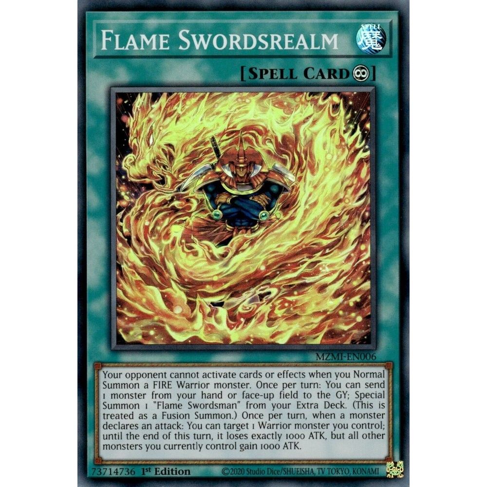 Image for Flame Swordsrealm (MZMI-EN006) (MZMI) - YuGiOh