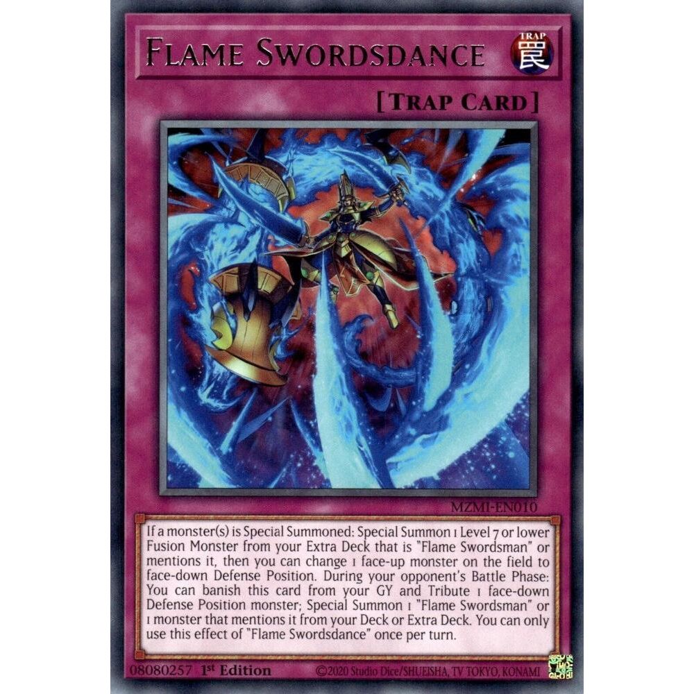 Image for Flame Swordsdance (MZMI-EN010) (MZMI) - YuGiOh