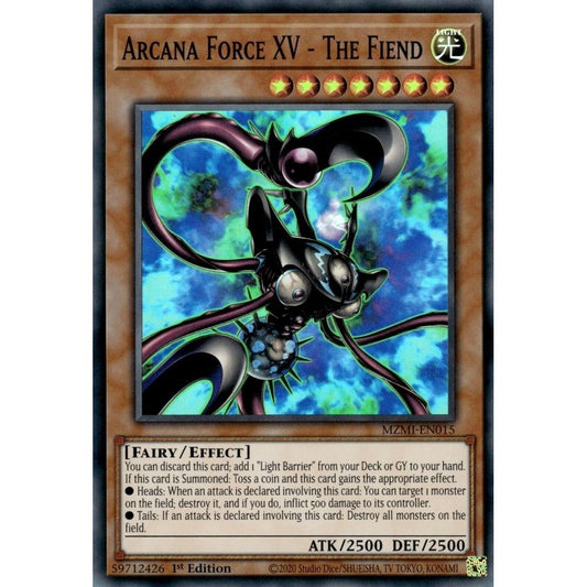 Image for Arcana Force XV - The Fiend (MZMI-EN015) (MZMI) - YuGiOh