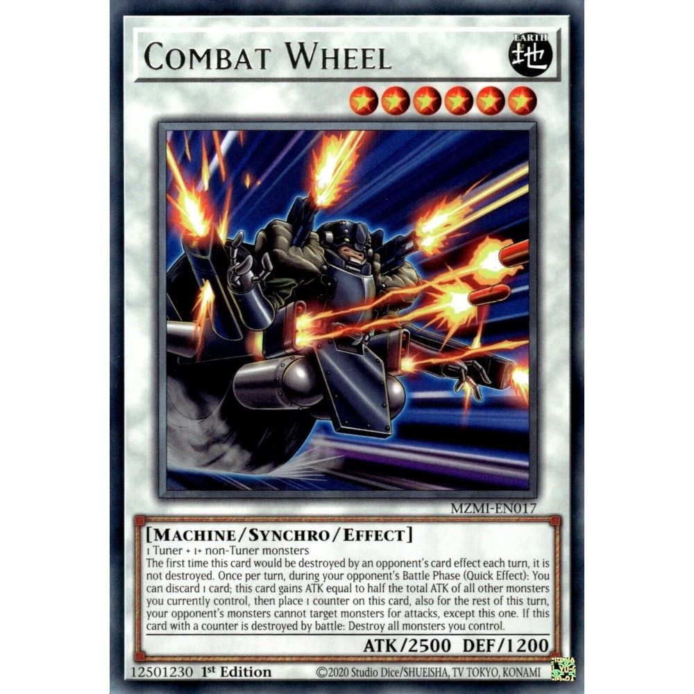 Image for Combat Wheel (MZMI-EN017) (MZMI) - YuGiOh