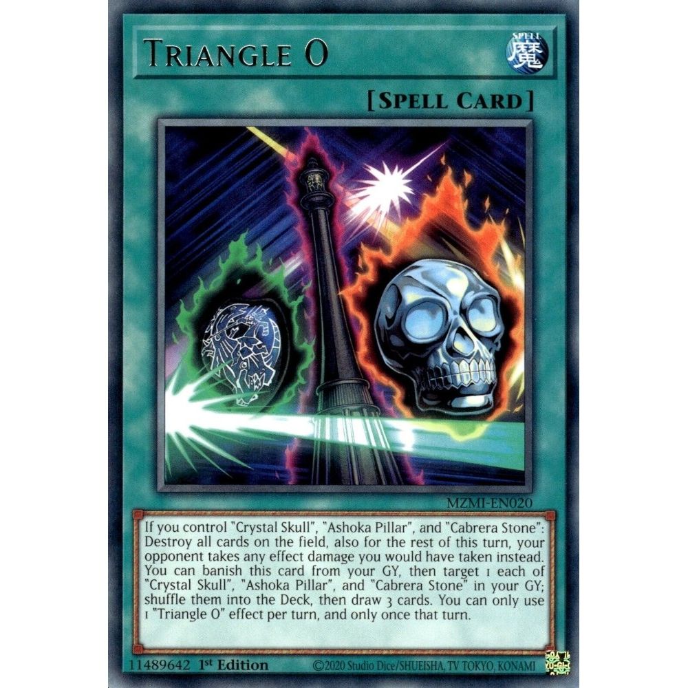 Image for Triangle O (MZMI-EN020) (MZMI) - YuGiOh