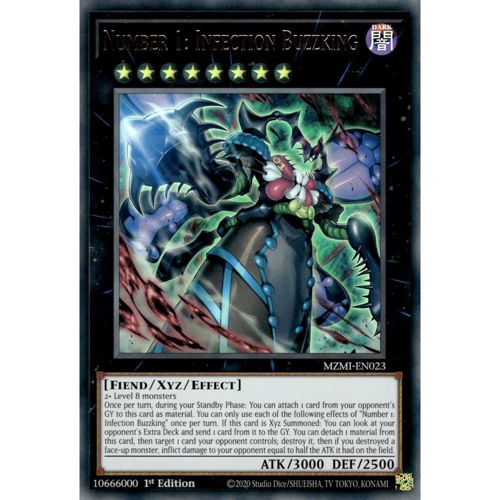 Image for Number 1: Infection Buzzking (MZMI-EN023) (MZMI) - YuGiOh