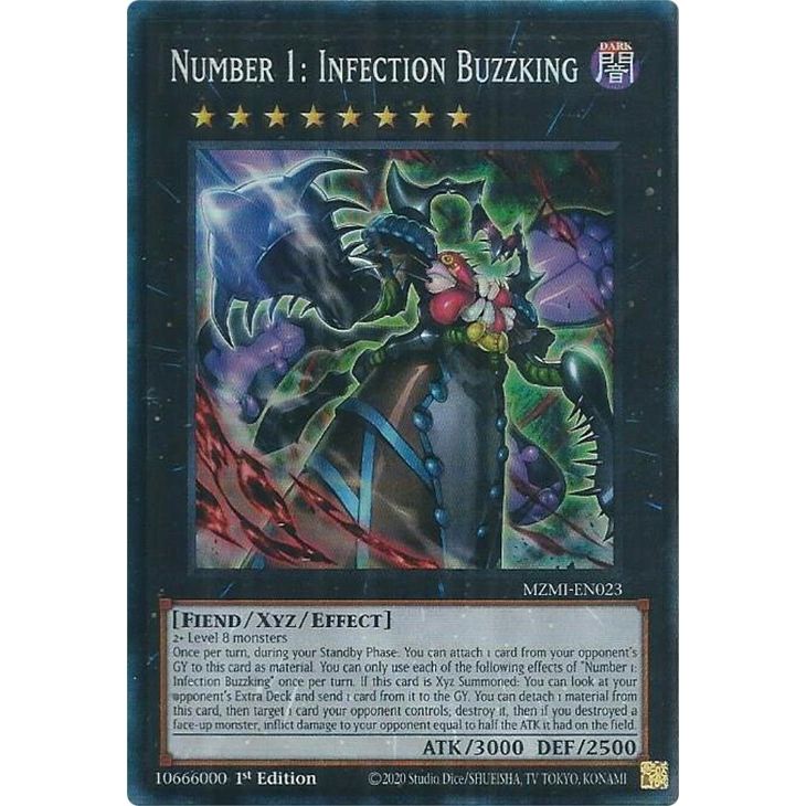 Image for Number 1: Infection Buzzking (CR) (MZMI-EN023) (MZMI) - YuGiOh
