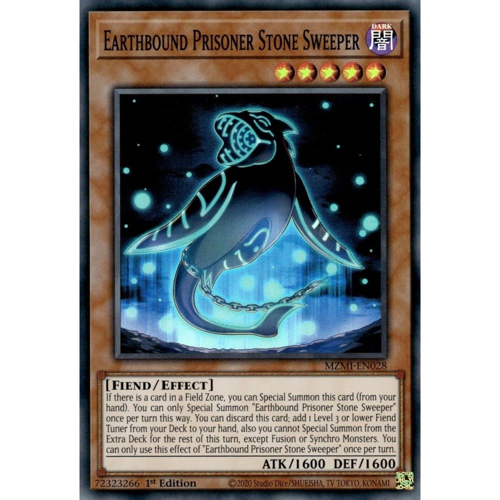 Image for Earthbound Prisoner Stone Sweeper (MZMI-EN028) (MZMI) - YuGiOh