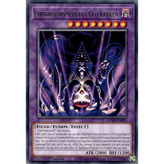 Image for Earthbound Servant Geo Kraken (MZMI-EN030) (MZMI) - YuGiOh