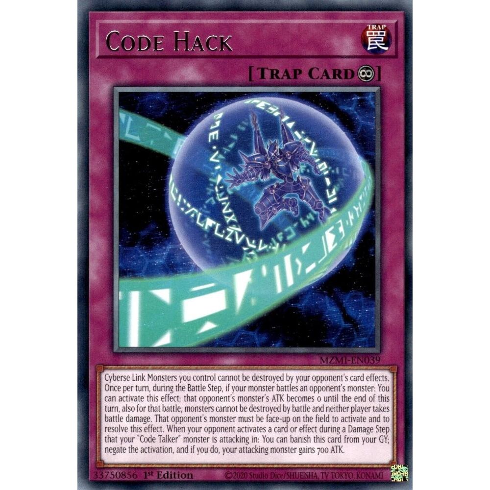 Image for Code Hack (MZMI-EN039) (MZMI) - YuGiOh