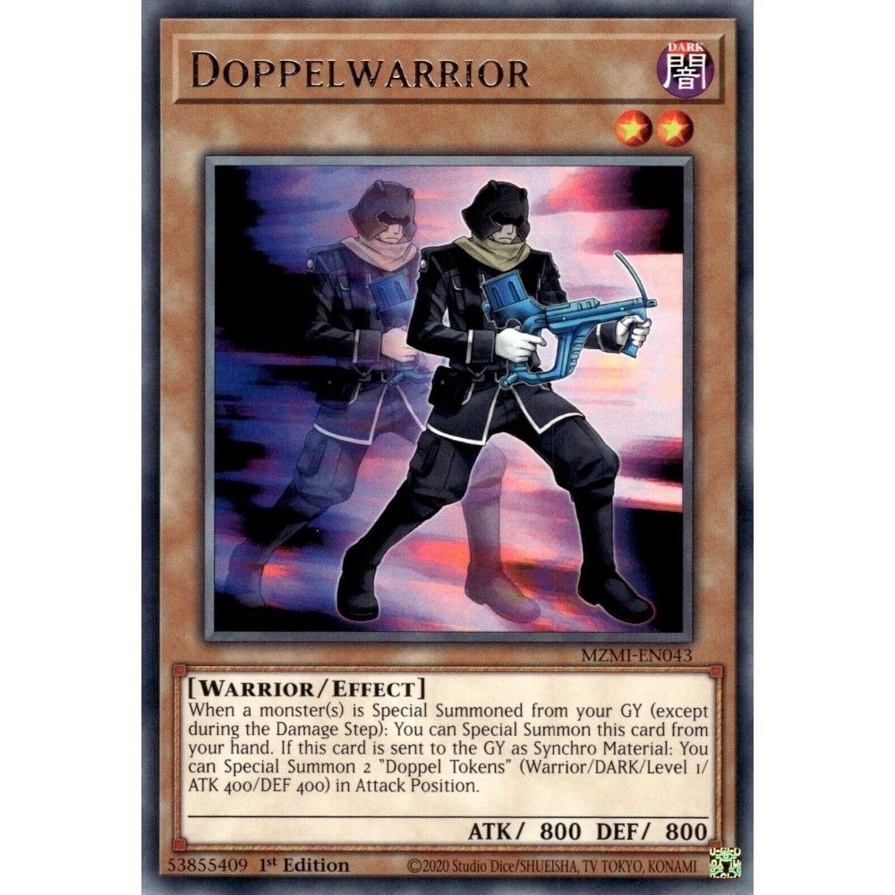 Image for Doppelwarrior (MZMI-EN043) (MZMI) - YuGiOh