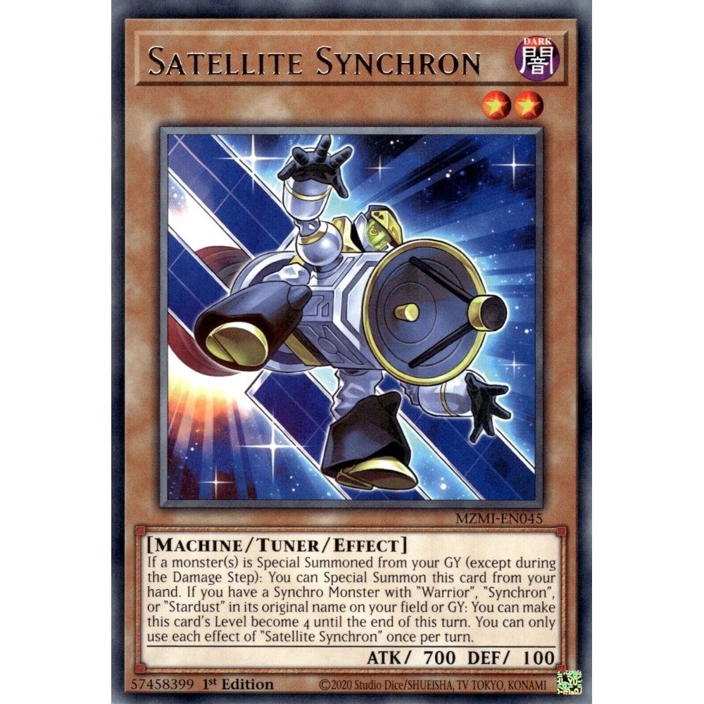 Image for Satellite Synchron (MZMI-EN045) (MZMI) - YuGiOh