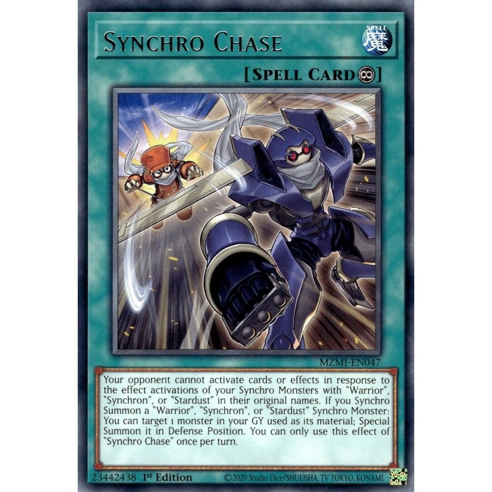 Image for Synchro Chase (MZMI-EN047) (MZMI) - YuGiOh