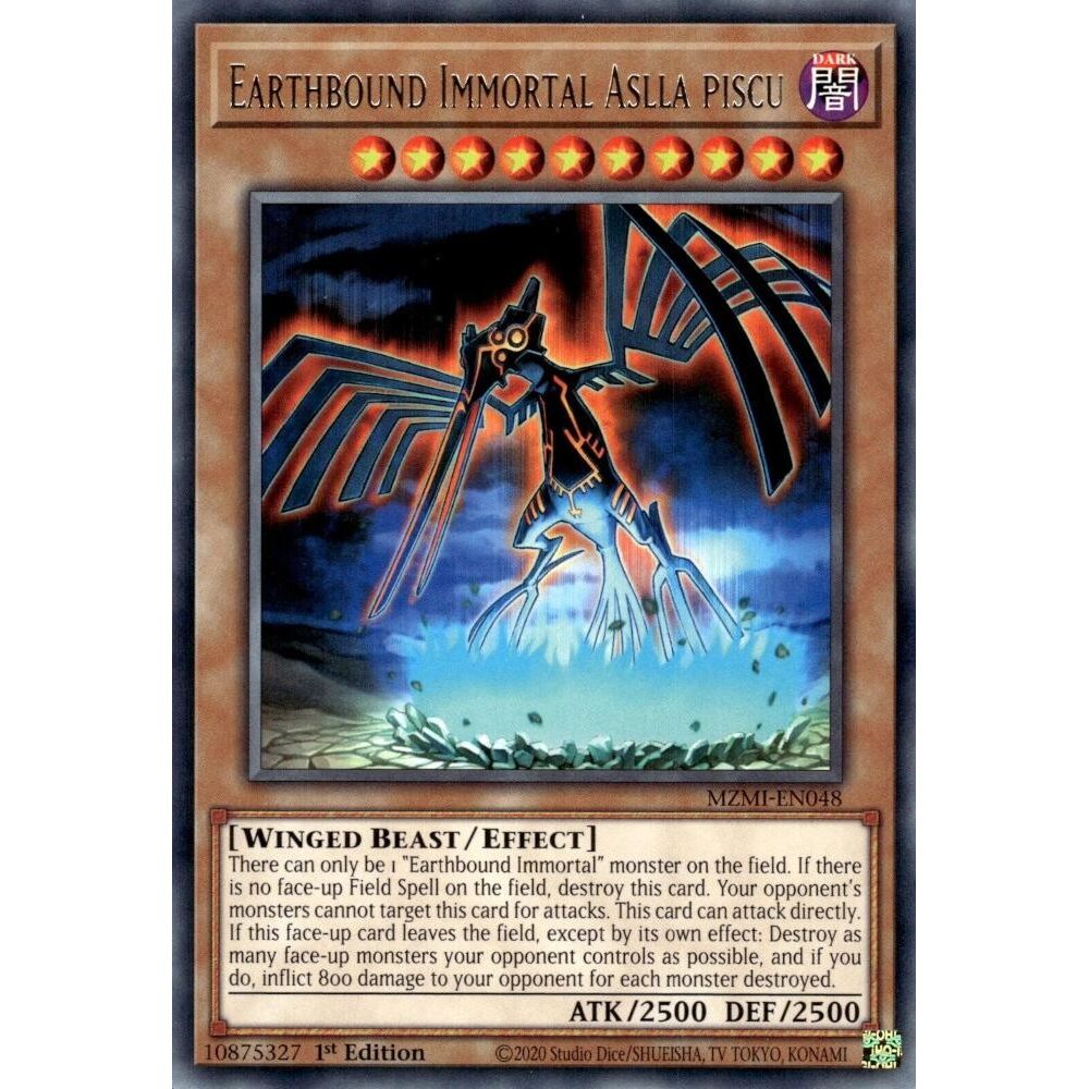 Image for Earthbound Immortal Aslla Piscu (MZMI-EN048) (MZMI) - YuGiOh