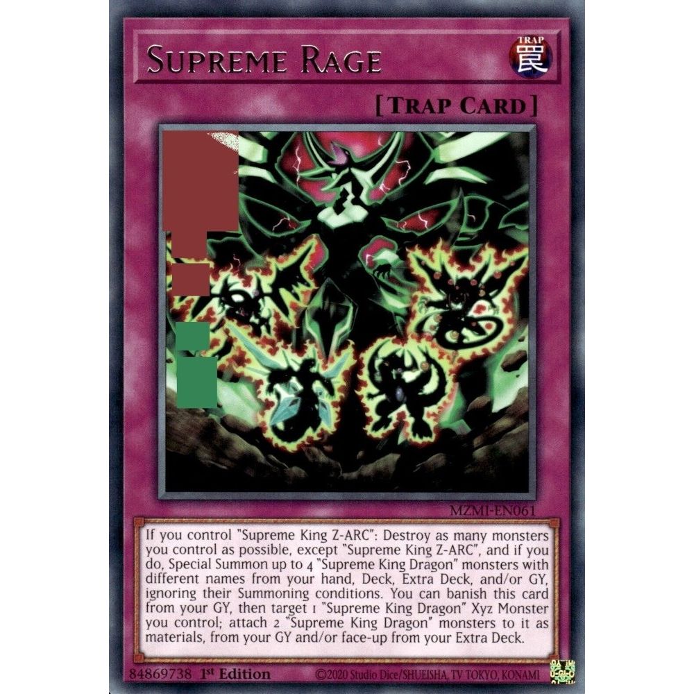 Image for Supreme Rage (MZMI-EN061) (MZMI) - YuGiOh