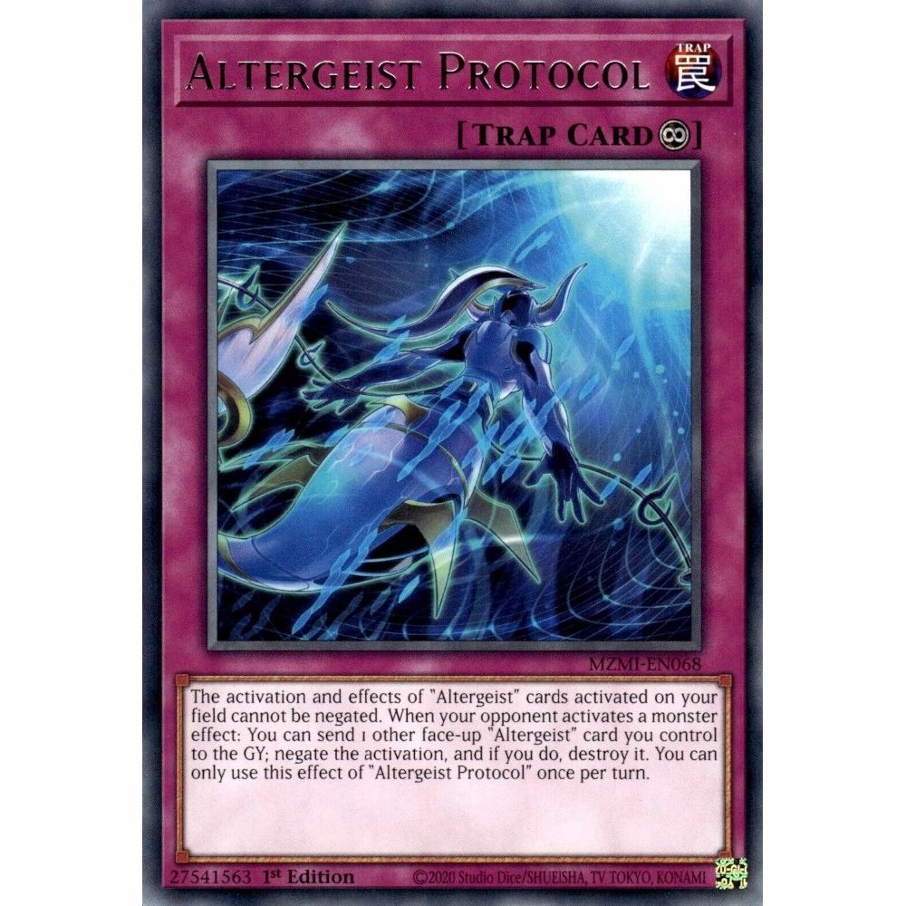 Image for Altergeist Protocol (MZMI-EN068) (MZMI) - YuGiOh