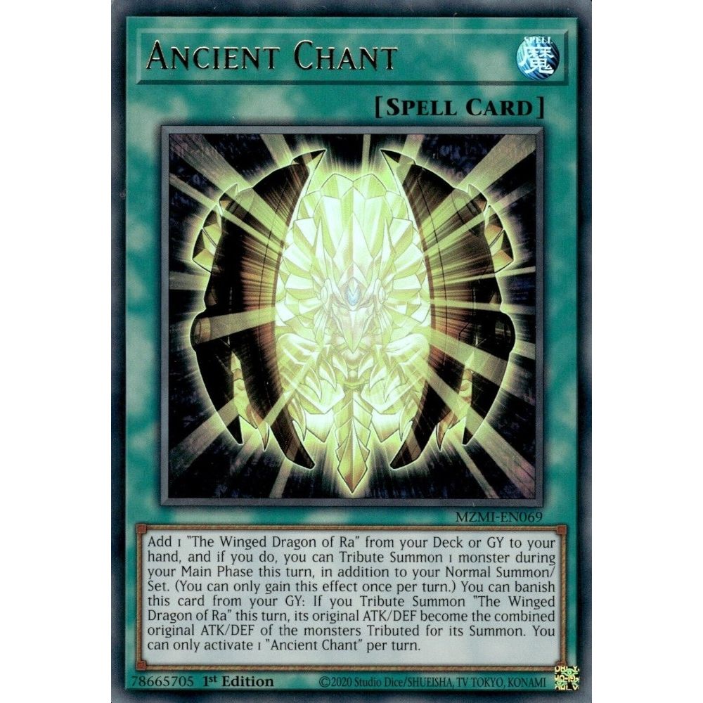 Image for Ancient Chant (MZMI-EN069) (MZMI) - YuGiOh