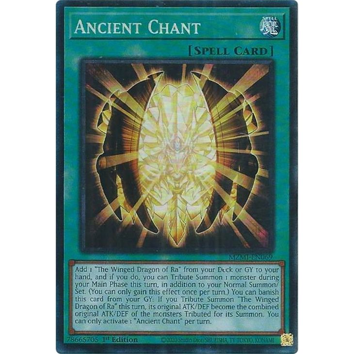 Image for Ancient Chant (CR) (MZMI-EN069) (MZMI) - YuGiOh