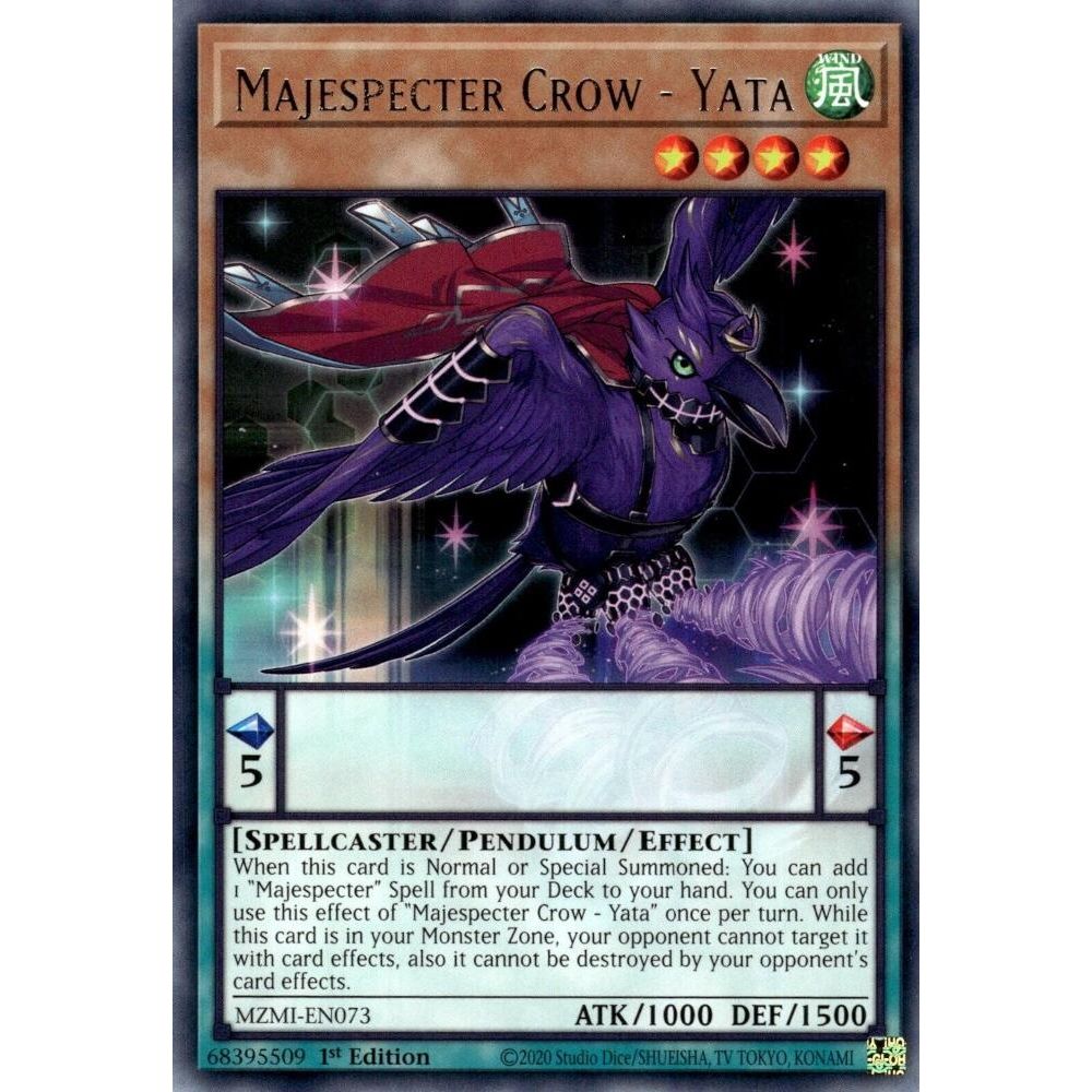 Image for Majespecter Crow - Yata (MZMI-EN073) (MZMI) - YuGiOh