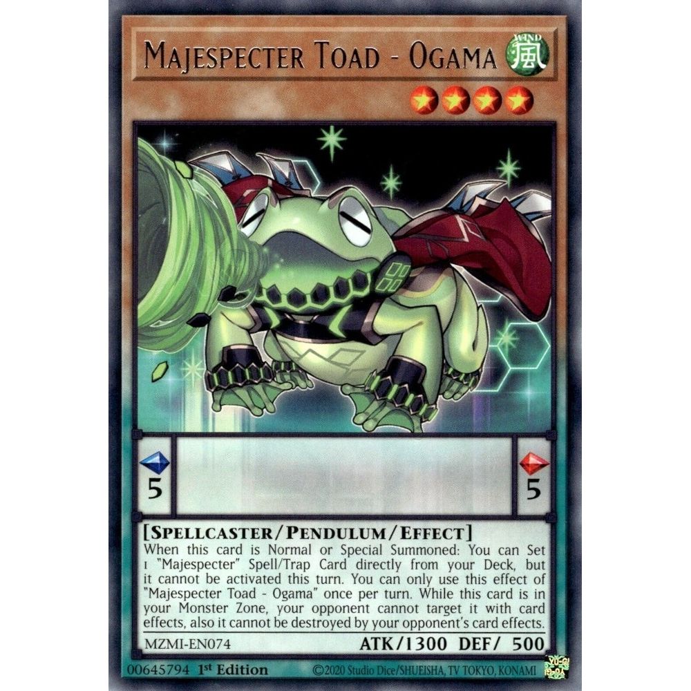 Image for Majespecter Toad - Ogama (MZMI-EN074) (MZMI) - YuGiOh