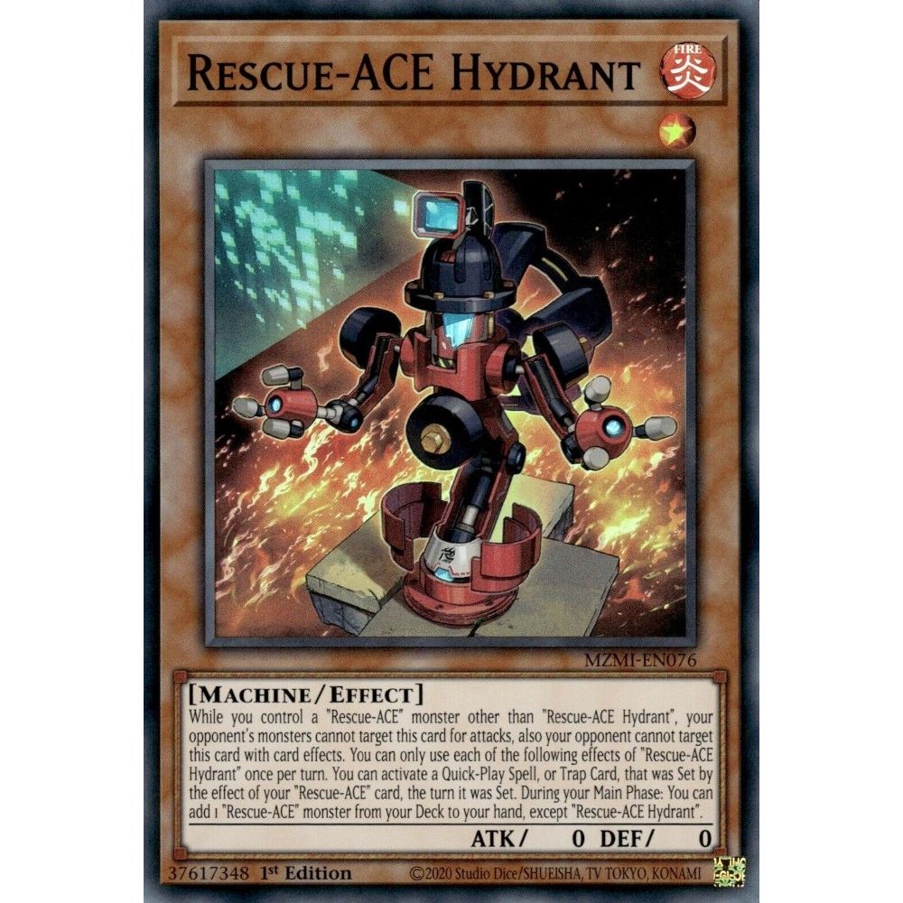 Image for Rescue-ACE Hydrant (MZMI-EN076) (MZMI) - YuGiOh