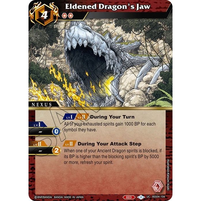 Image for Eldened Dragon's Jaw (BSS04-104) (BSS04) - Battle Spirits Saga