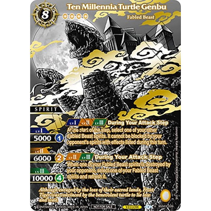 Image for Ten Millennia Turtle Genbu (World Championship Promotion Pack 2023) (BSS03-039) (BSSP) - Battle Spirits Saga