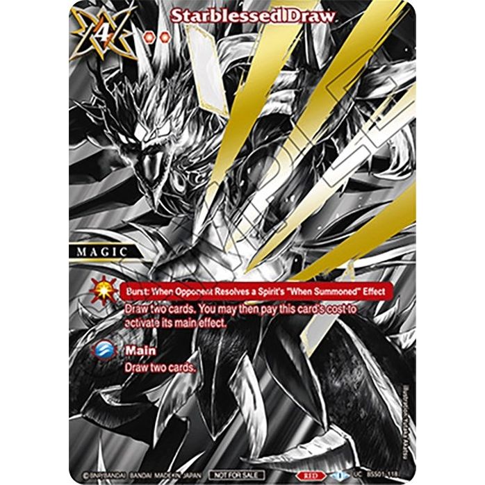 Image for Starblessed Draw (World Championship Promotion Pack 2023) (BSS01-118) (BSSP) - Battle Spirits Saga