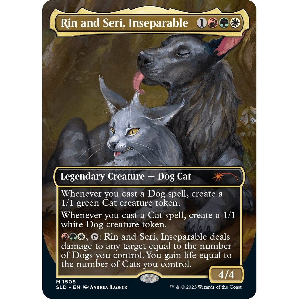 Image for Rin and Seri, Inseparable (1508) (1508) (SLD) - Magic: The Gathering