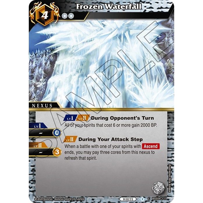 Image for Frozen Waterfall (BSS04-111) (BSS04) - Battle Spirits Saga