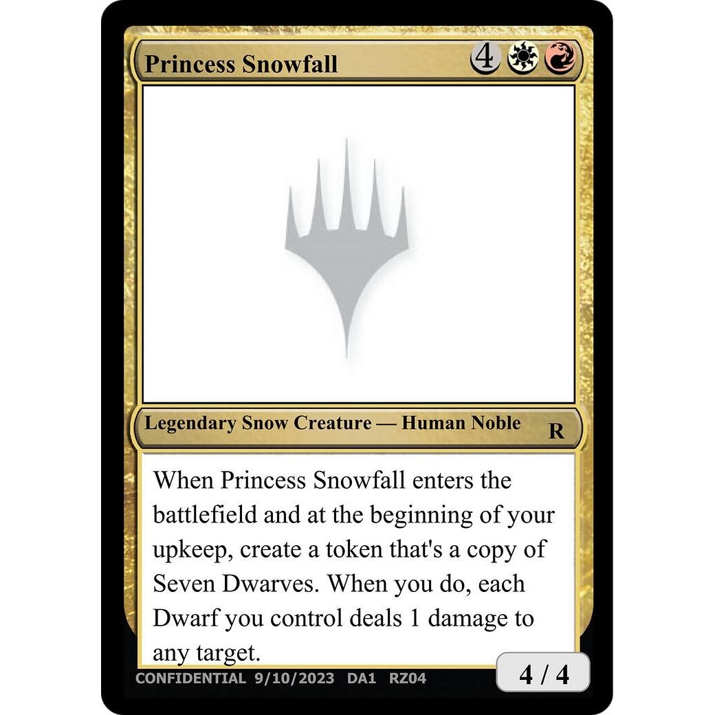 Image for Princess Snowfall - Magic: The Gathering