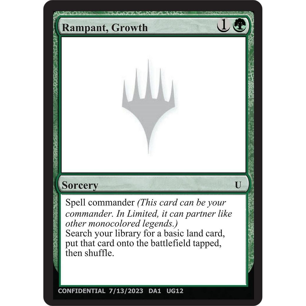 Image for Rampant, Growth - Magic: The Gathering