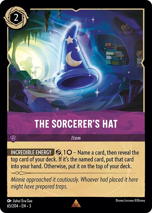 Image for The Sorcerer's Hat (65/204) (3) - Disney Lorcana