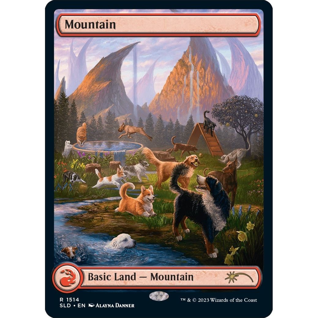 Image for Mountain (1514) (1514) (SLD) - Magic: The Gathering