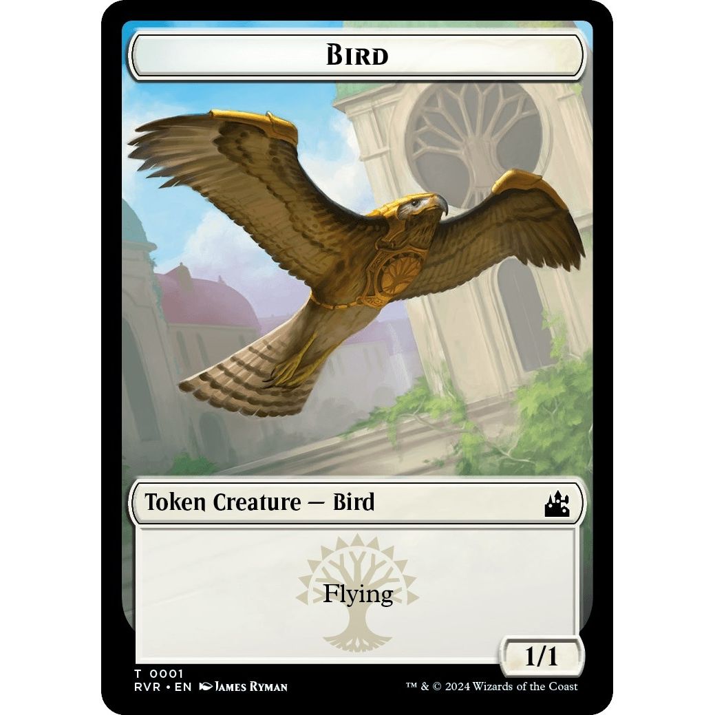 Image for Bird // Centaur Double-Sided Token (1 // 10) (RVR) - Magic: The Gathering