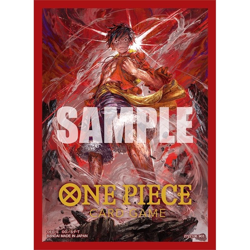 Image for One Piece Card Game Official Sleeves: BANDAI Card Games Fest 23-24 Monkey.D.Luffy (70-Pack) - Card Sleeves