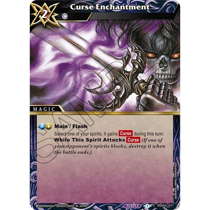 Image for Curse Enchantment (BSS04-121) (BSS04) - Battle Spirits Saga
