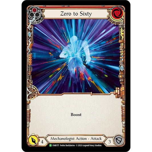 Image for Zero to Sixty - FAB177 (FAB177) (PR) - Flesh and Blood TCG