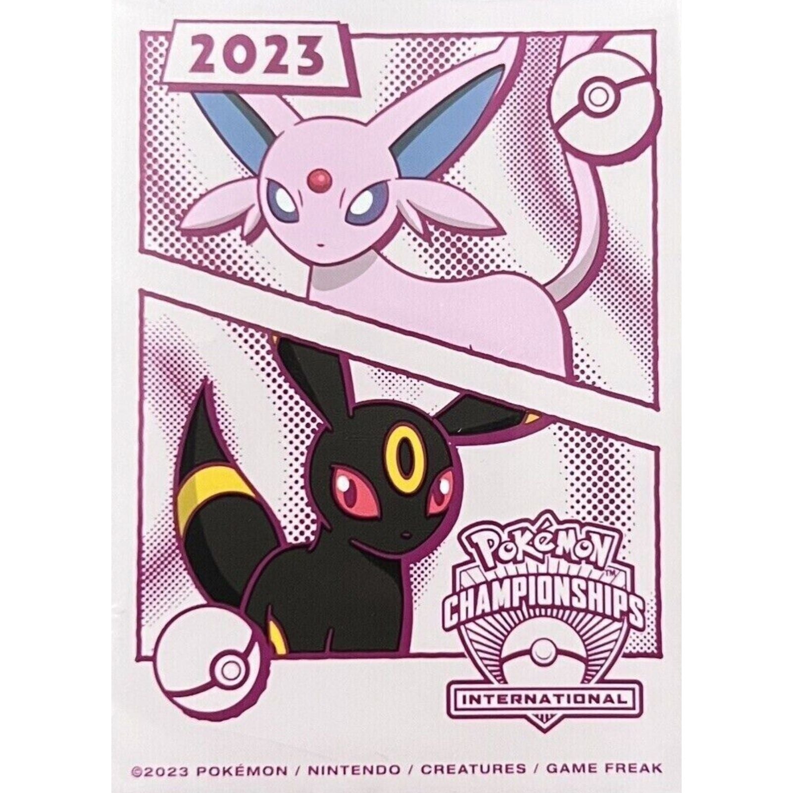 Image for Pokemon TCG: 2023 European International Championship Card Sleeves (65 Pack) - Card Sleeves