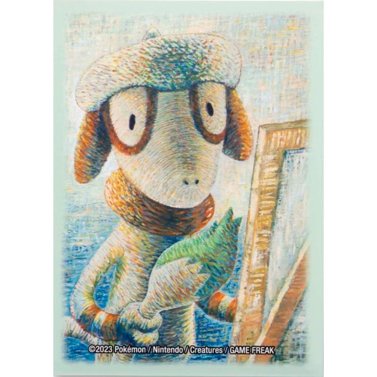 Image for Pokémon Center × Van Gogh Museum: Smeargle Inspired by Self-Portrait as a Painter Card Sleeves (65 Sleeves) - Card Sleeves