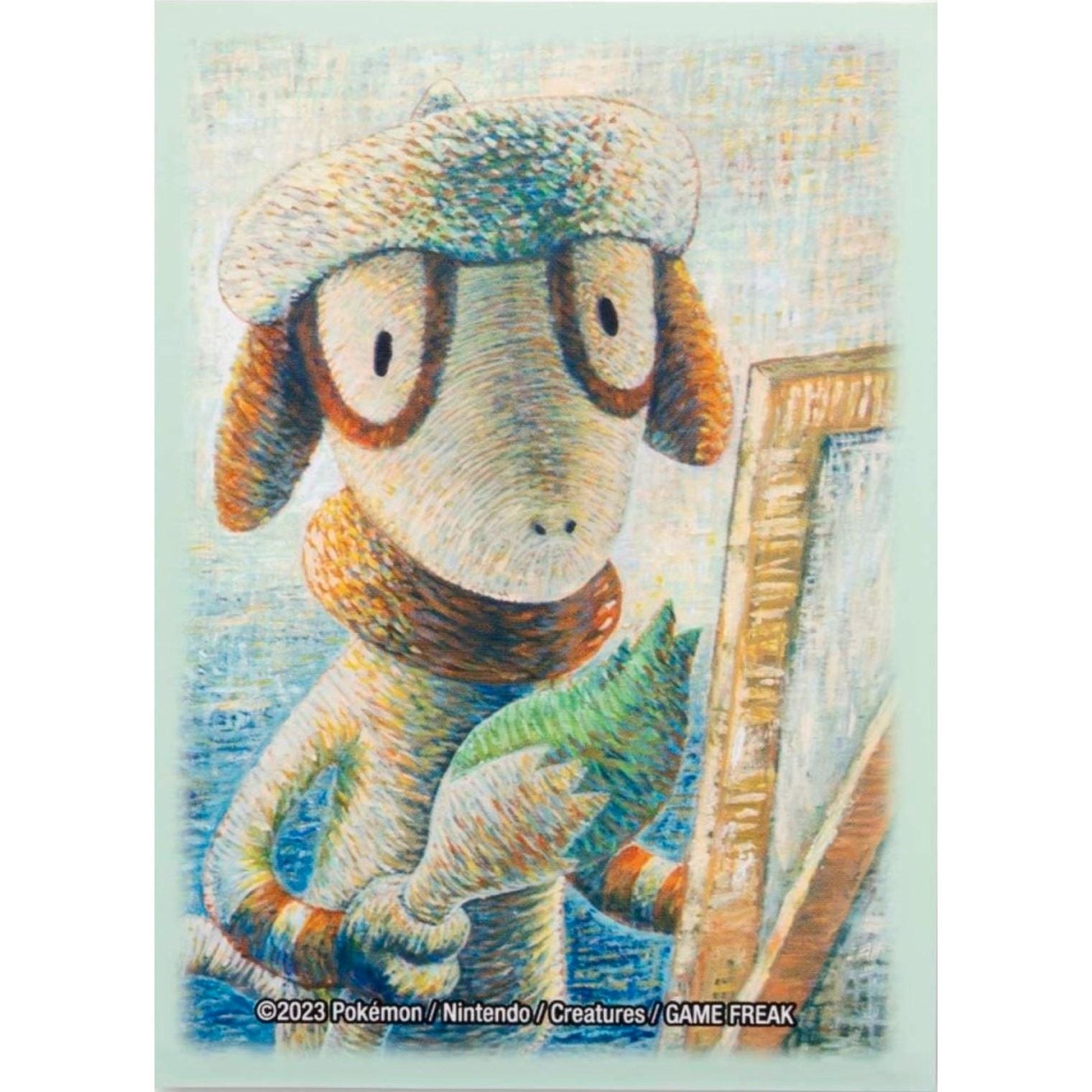 Image for Pokémon Center × Van Gogh Museum: Smeargle Inspired by Self-Portrait as a Painter Card Sleeves (65 Sleeves) - Card Sleeves