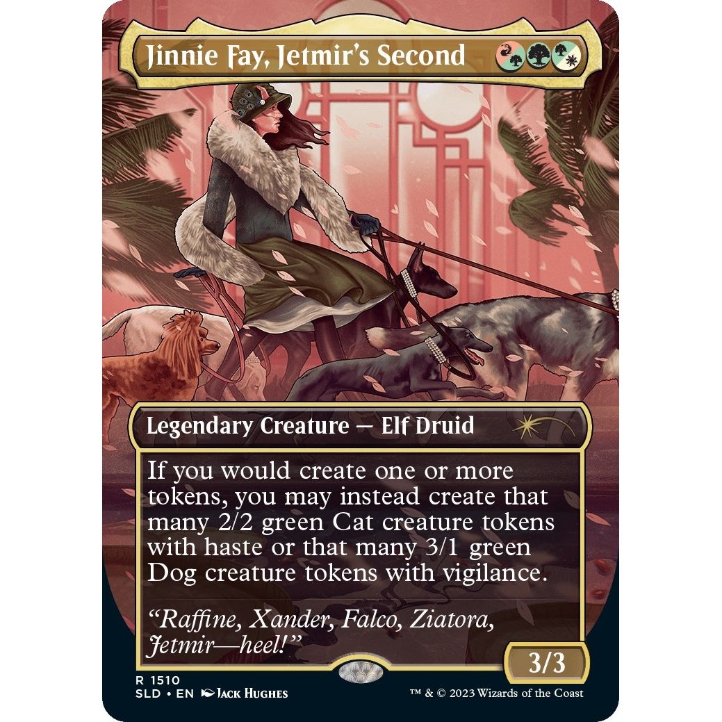Image for Jinnie Fay, Jetmir's Second (1510) (SLD) - Magic: The Gathering