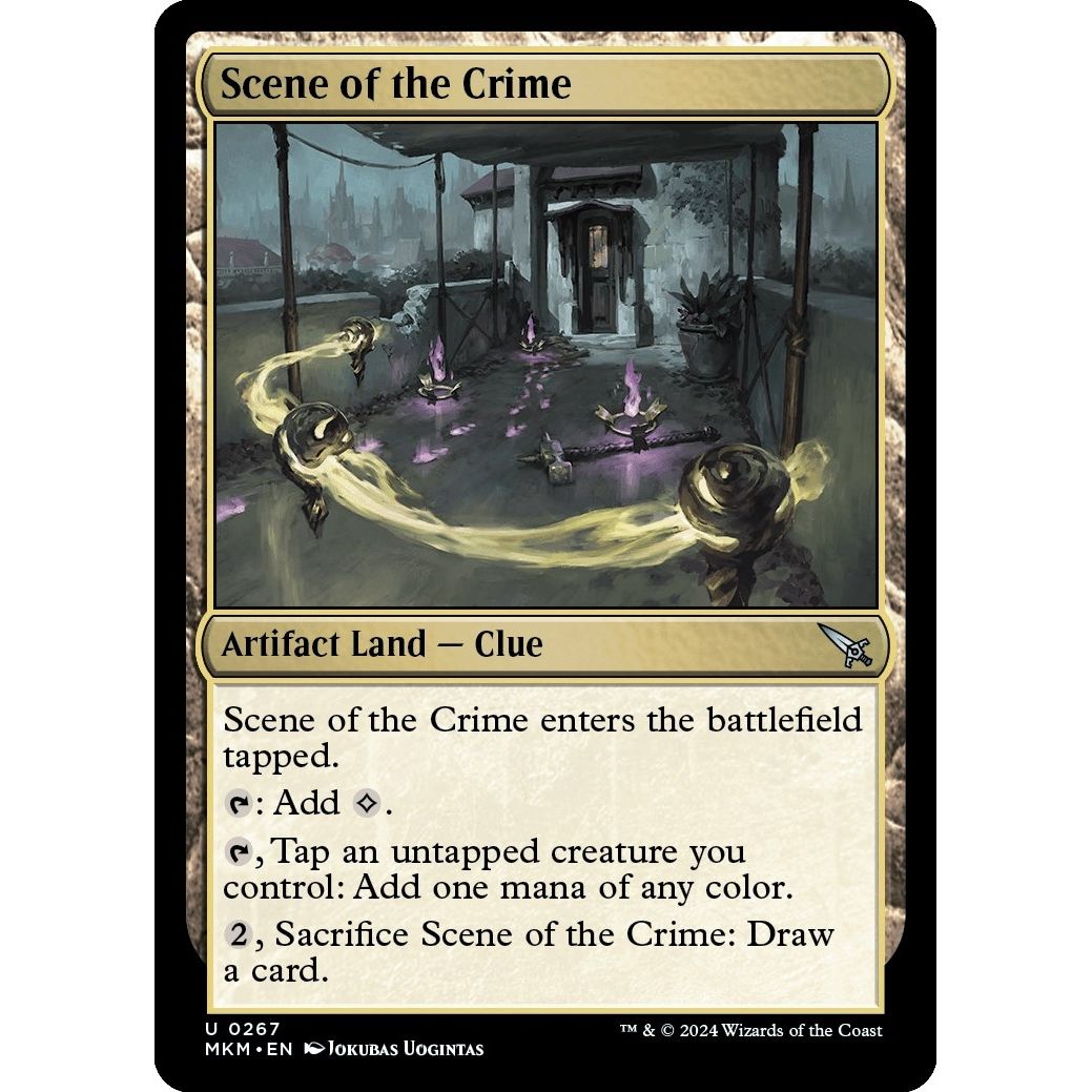 Image for Scene of the Crime (267) (MKM) - Magic: The Gathering